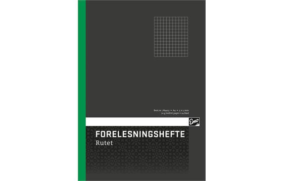 784423   Forelesningshefte A4 5x5mm 70g 24 blad 